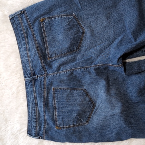 Gloria Vanderbilt Skimmer Denim Capri High Waisted Slimming Jeans Size 12 - Picture 5 of 11